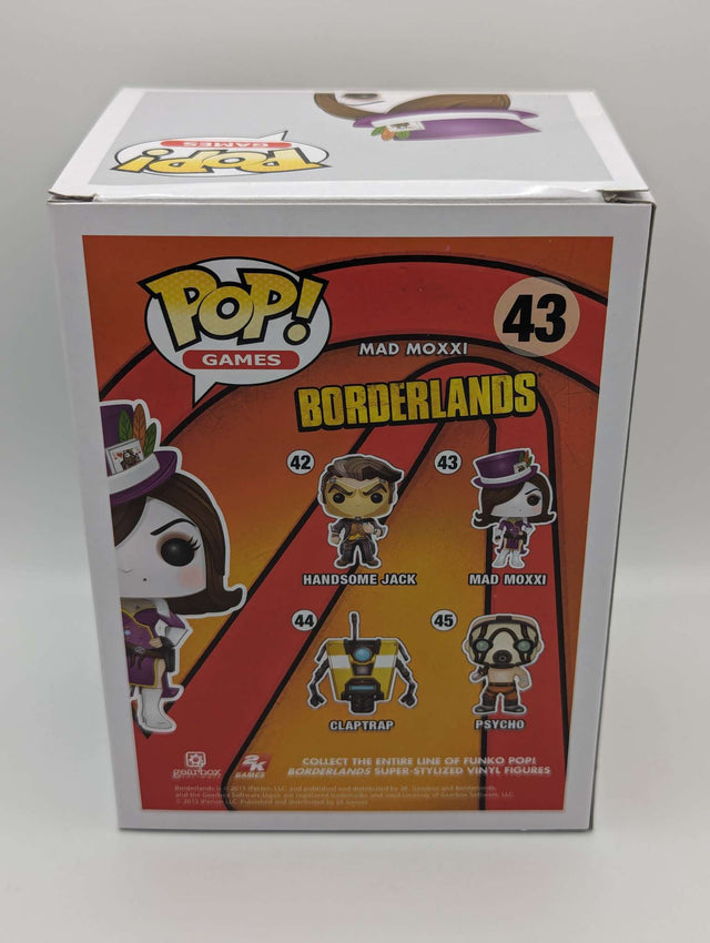 Damaged Box | Funko Pop Games | Borderlands | Mad Moxxi #43