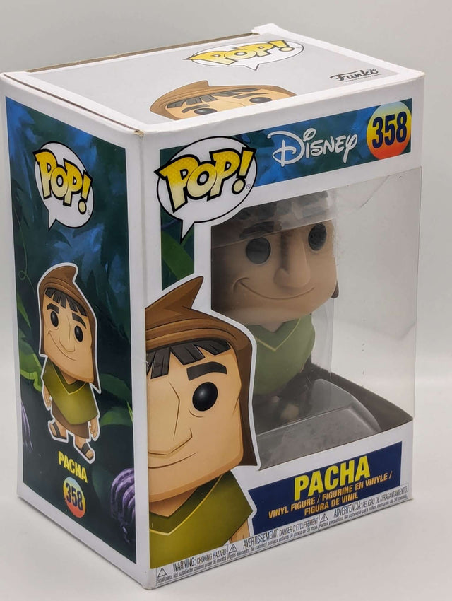 Damaged Box | Funko Pop Disney | The Emperor's New Groove | Pacha #358