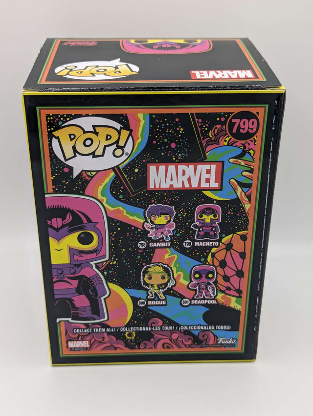 Damaged Box | Funko Pop Marvel | Magneto (Black Light) #799