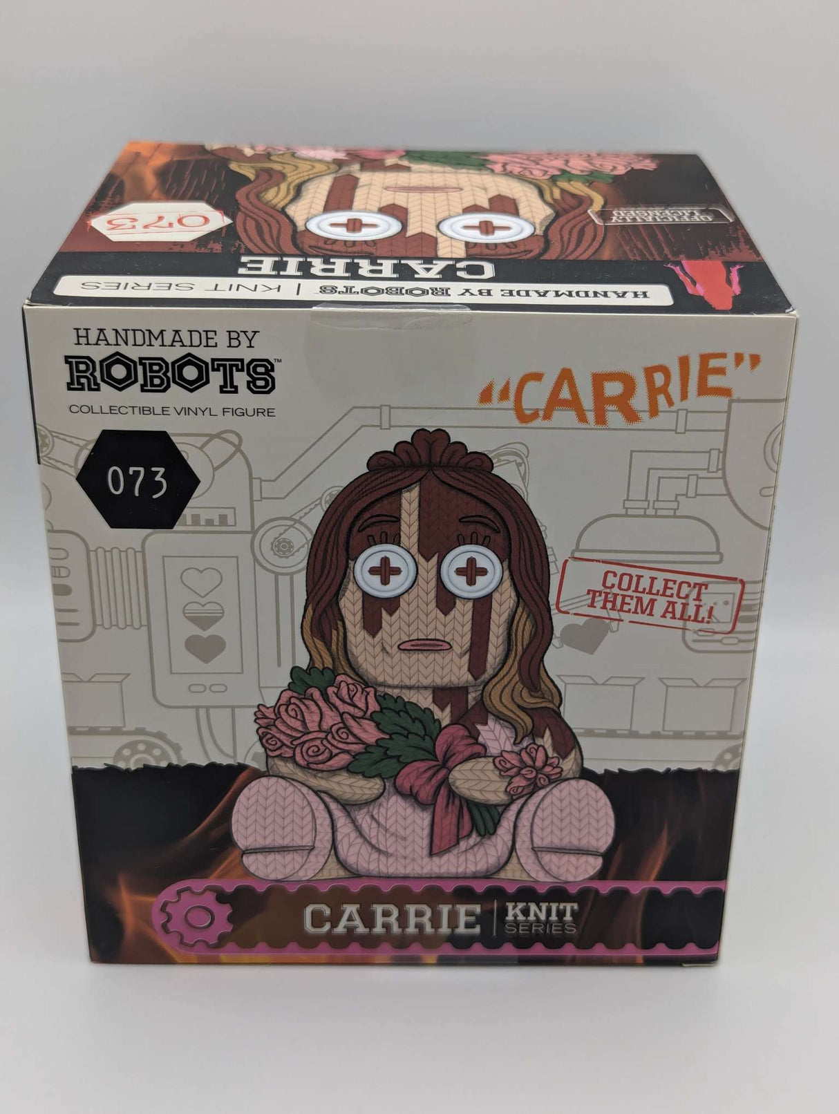 Carrie | Handmade by Robots | Vinyl Figure | Knit Series #073