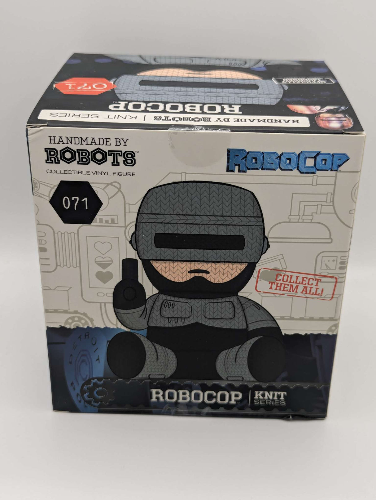 Robocop | Handmade by Robots | Vinyl Figure | Knit Series #071