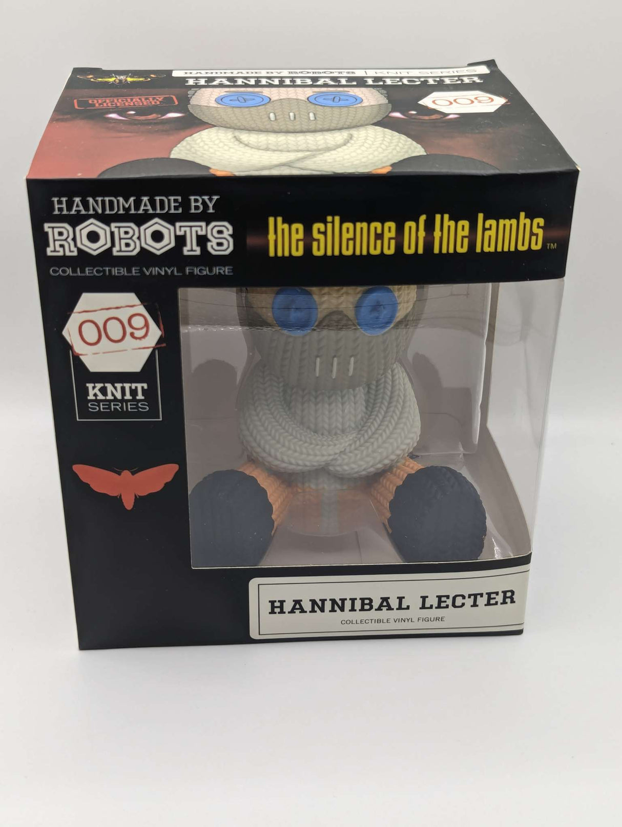 Hannibal Lecter | Silence of The Lambs | Handmade by Robots | Vinyl Figure | Knit Series #009