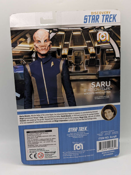 Saru | Mego 8" Figure | Sci-Fi Star Trek Discovery