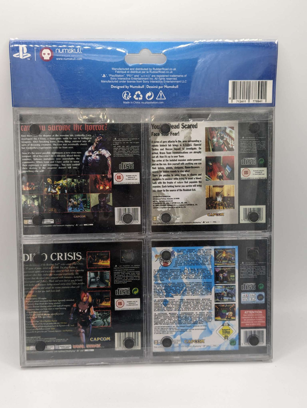 Official Capcom Coasters - Pack of 4