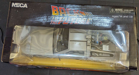 Damaged Box | NECA | Back to The Future | Delorean Vehicle Time Machine 15cm