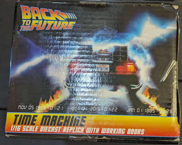 Damaged Box | NECA | Back to The Future | Delorean Vehicle Time Machine 15cm