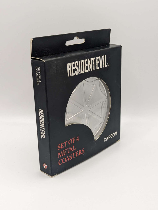 Resident Evil | Embossed Metal Coasters | Set of 4