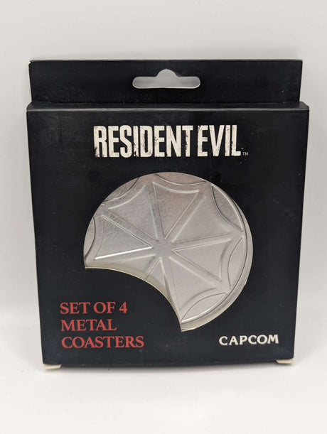 Resident Evil | Embossed Metal Coasters | Set of 4