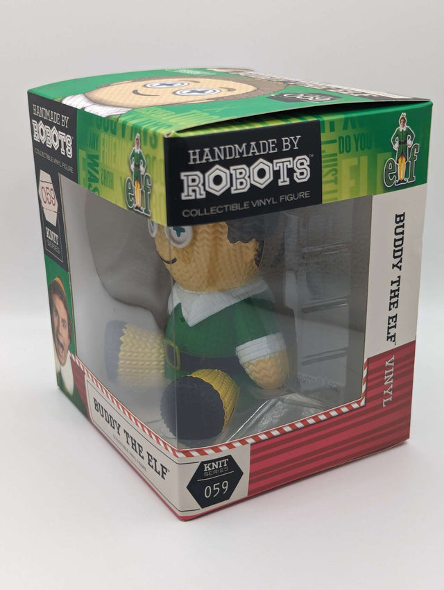 Handmade by Robots | Buddy The Elf Vinyl Figure | Knit Series #059