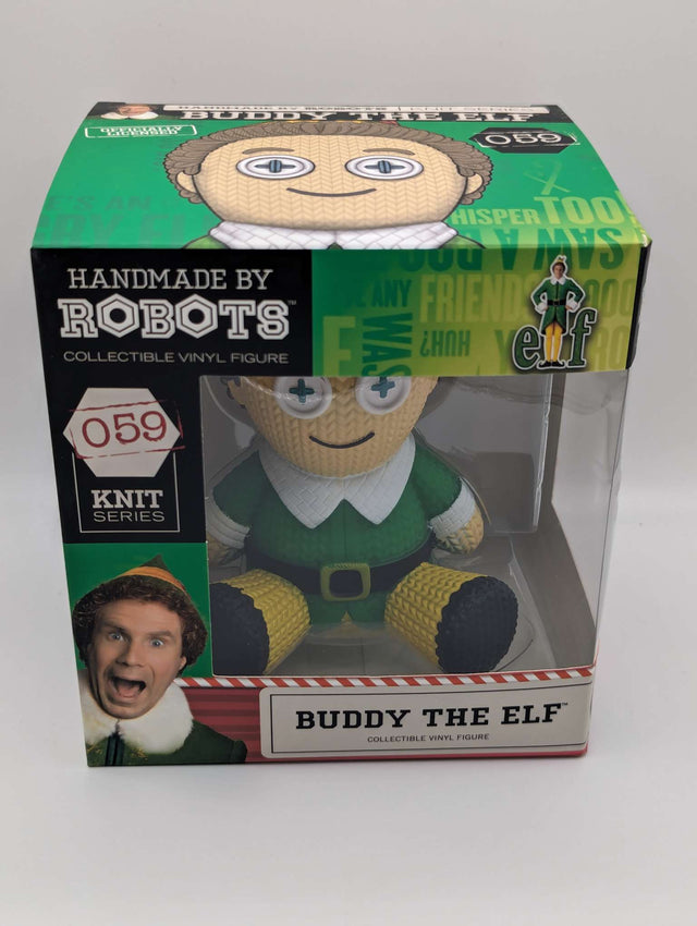 Handmade by Robots | Buddy The Elf Vinyl Figure | Knit Series #059