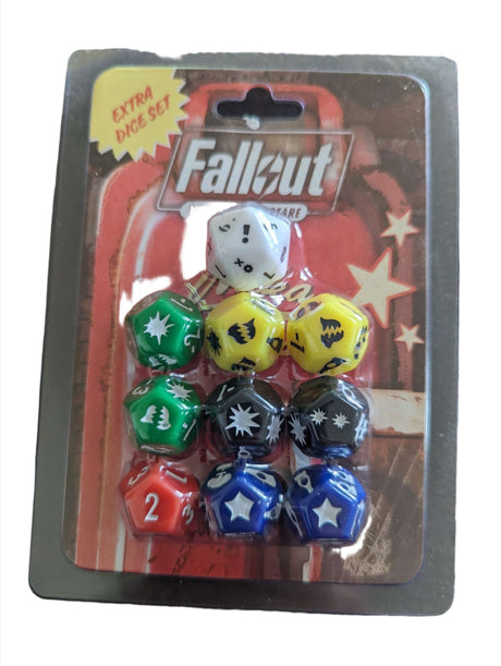 Fallout | Miniatures | Wasteland Warfare | Extra Tabletop Dice Set