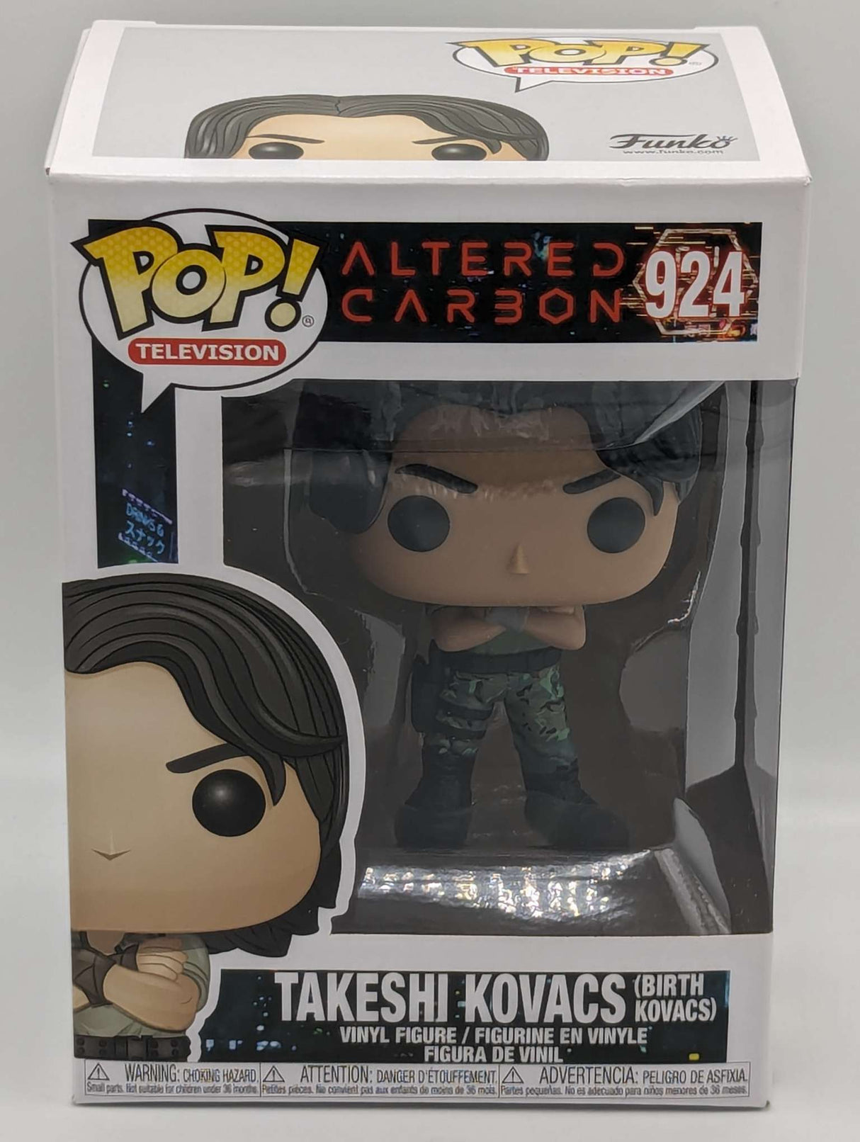 Funko Pop Television | Altered Carbon | Takeshi Kovacs (Birth Kovacs)  #924