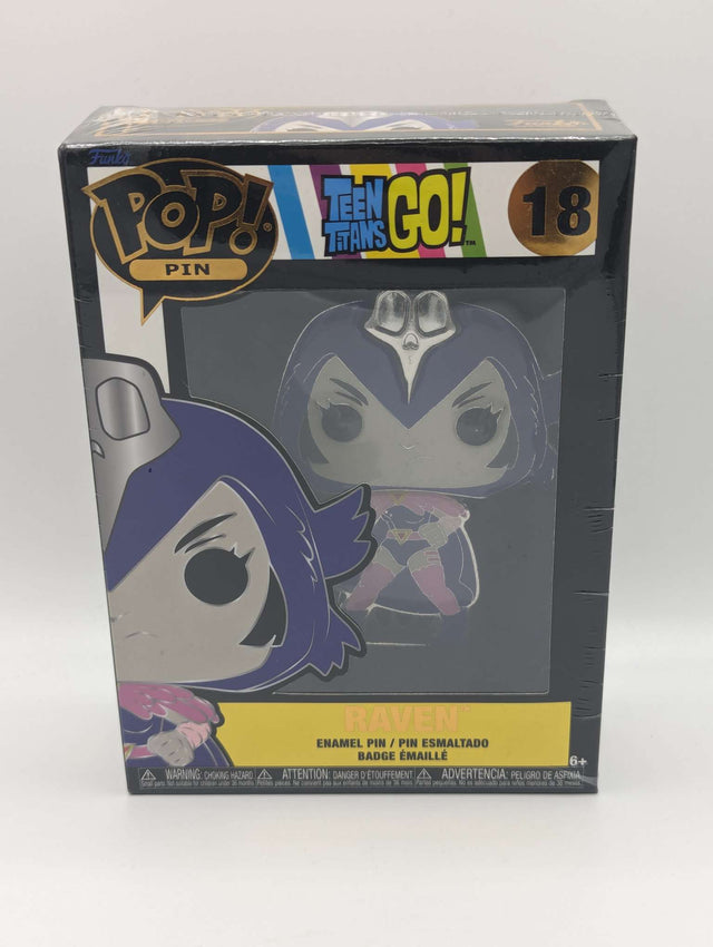 Funko Pop Pins | Teen Titans Go! | Raven | Enamel Pin #18