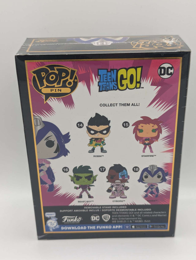 Funko Pop Pins | Teen Titans Go! | Raven | Enamel Pin #18