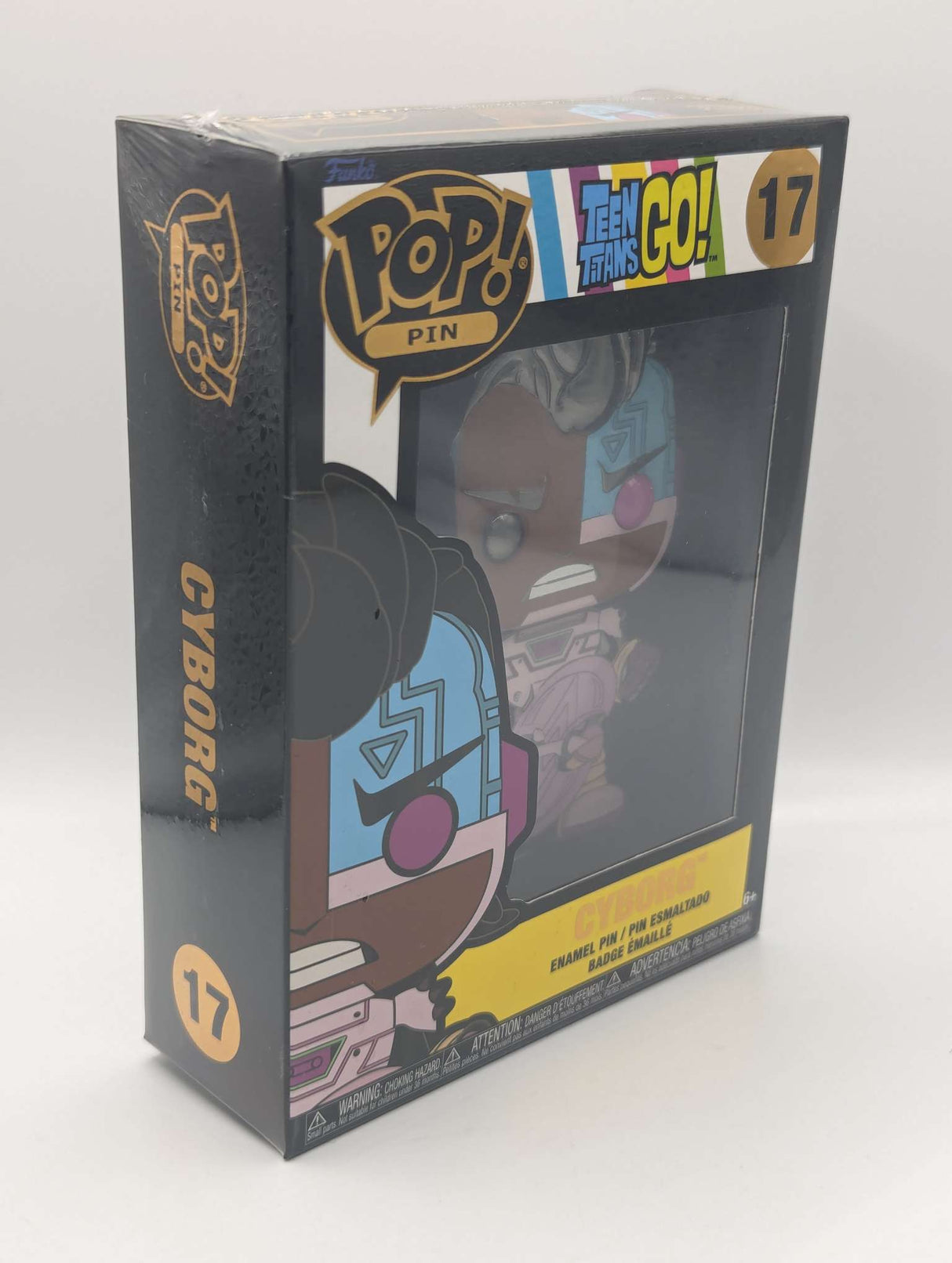 Funko Pop Pins | Teen Titans Go! | Cyborg | Enamel Pin #17