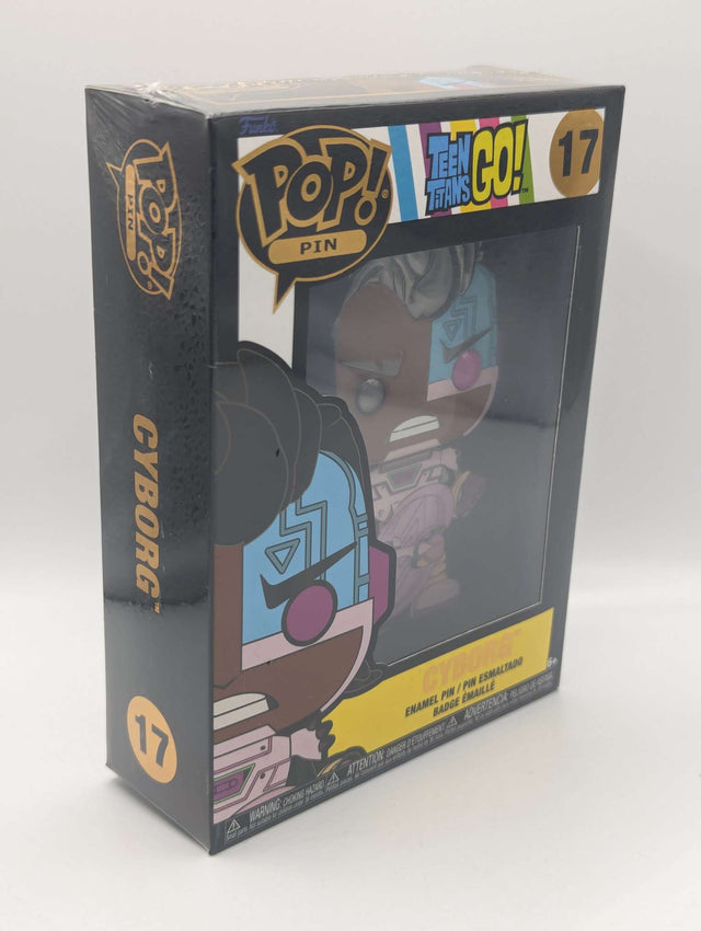 Funko Pop Pins | Teen Titans Go! | Cyborg | Enamel Pin #17