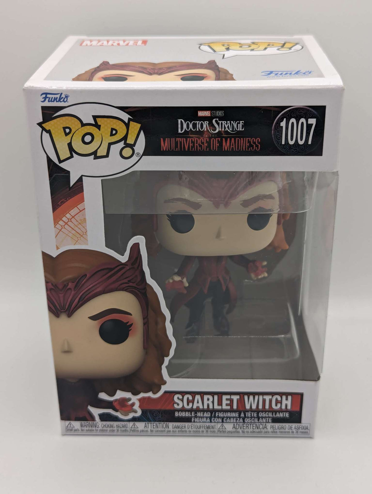 Funko Pop Marvel | Doctor Strange in the Multiverse of Madness | Scarlet Witch #1007