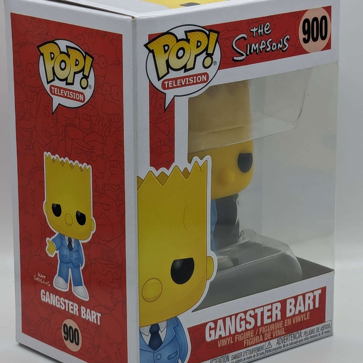 Funko Pop Television | The Simpsons | Gangster Bart #900 – JMToys.co.uk
