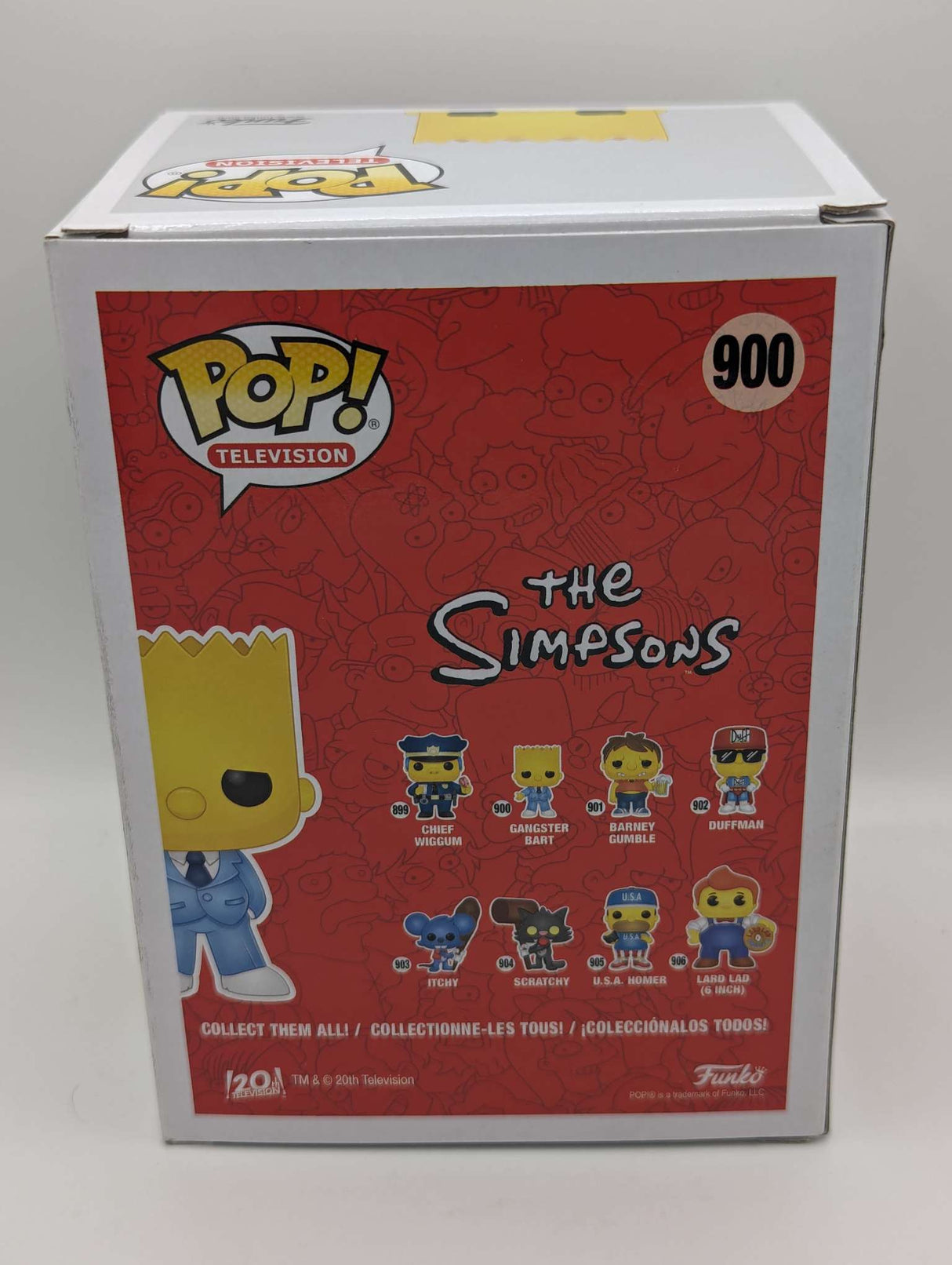 Funko Pop Television | The Simpsons | Gangster Bart #900