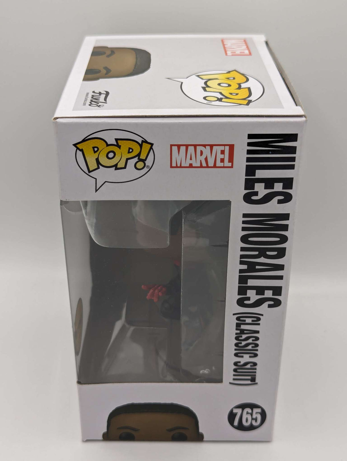 Funko Pop Marvel | Spider-Man | Mles Morales (Classic Suit Unmasked)  #765 Chase