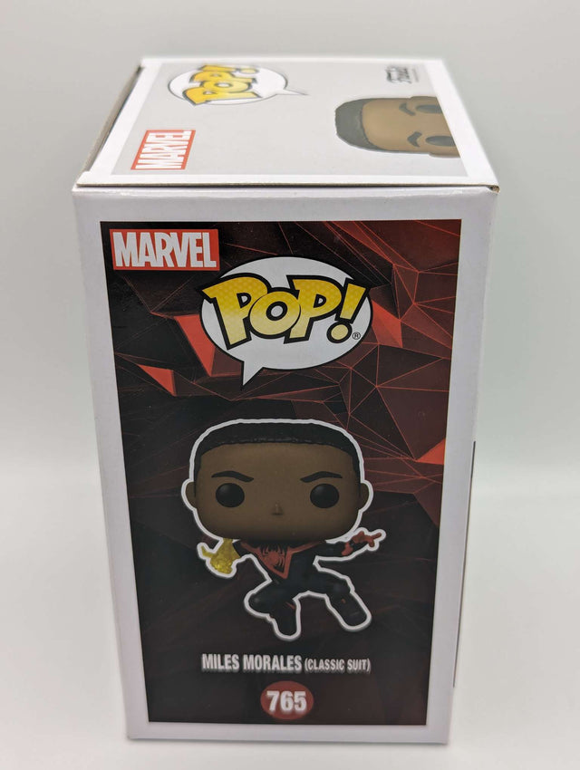 Funko Pop Marvel | Spider-Man | Mles Morales (Classic Suit Unmasked)  #765 Chase