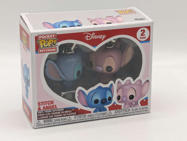 Funko Pocket Pop! Keychain | Lilo & Stitch | Stitch & Angel 2pk