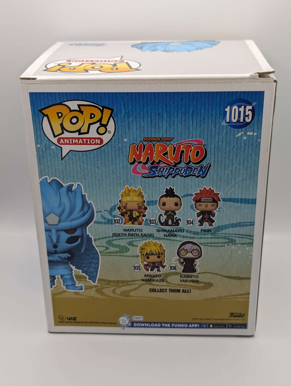 Damaged Box | Funko Pop Animation | Naruto Shippuden | Kakashi (Perfect Susano'o) #1015