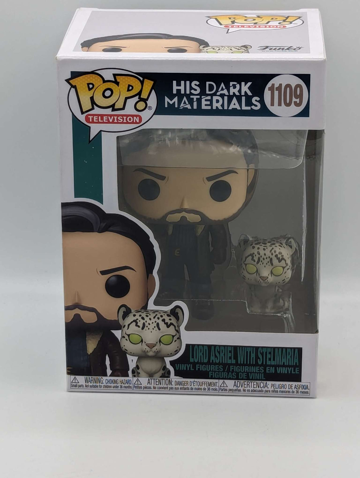 Funko Pop Television | His Dark Materials | Lord Asriel With Stelmaria #1109