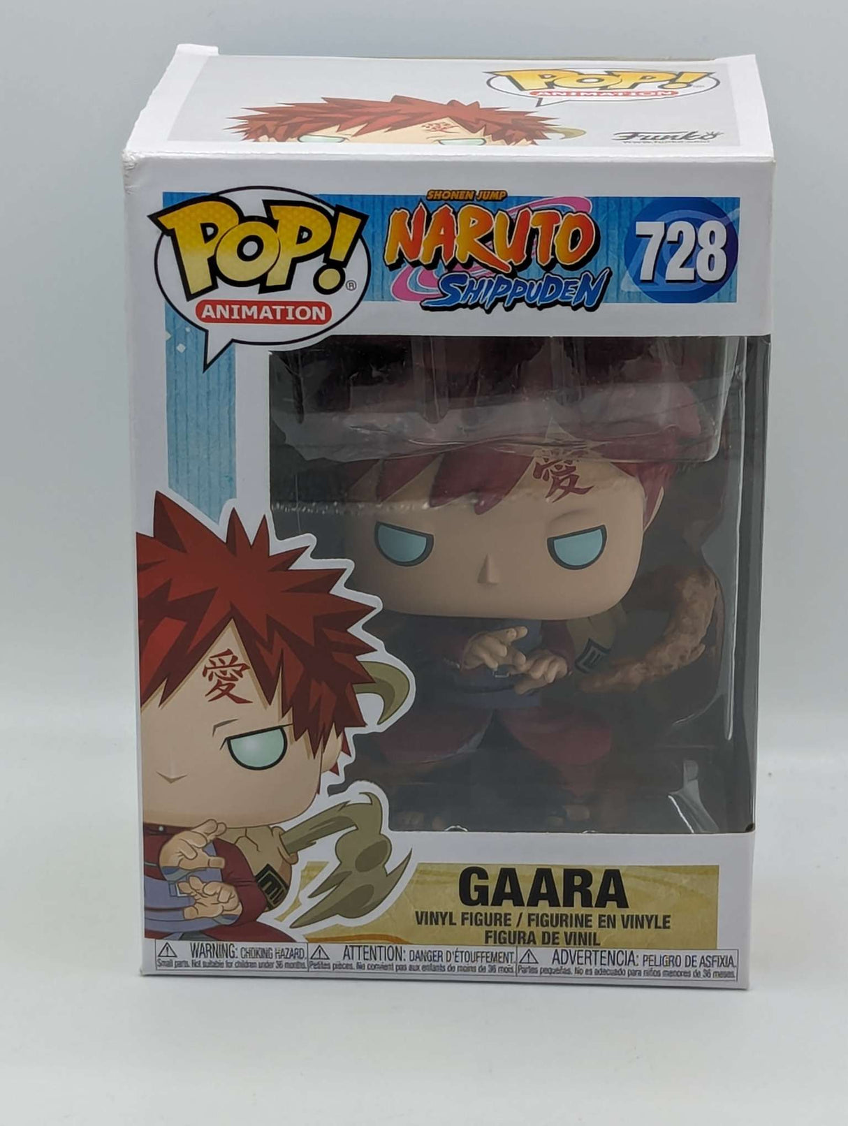 Damaged Box | Funko Pop Animation | Naruto Shippuden | Gaara #728