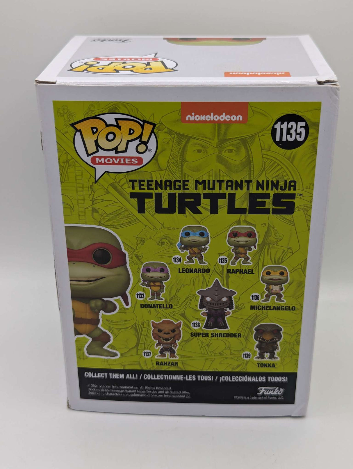 Damaged Box | Funko Pop Movies | Teenage Mutant Ninja Turtles 2 TMNT | Raphael #1135