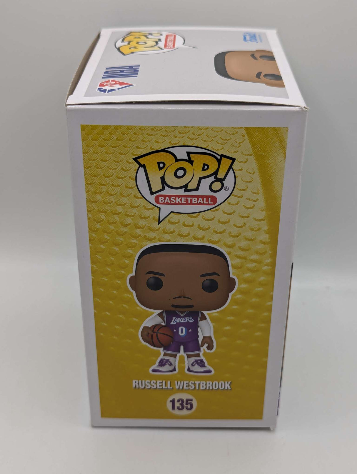 Damaged Box | Funko Pop Basketball | Los Angeles Lakers | Russell Westbrook (City Edition)#135