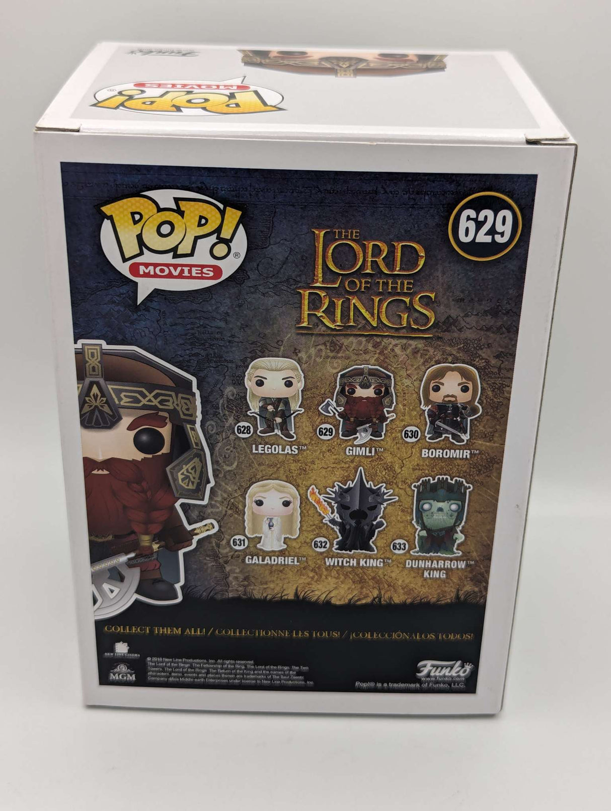 Funko Pop Movies | The Lord of the Rings | Gimli #629