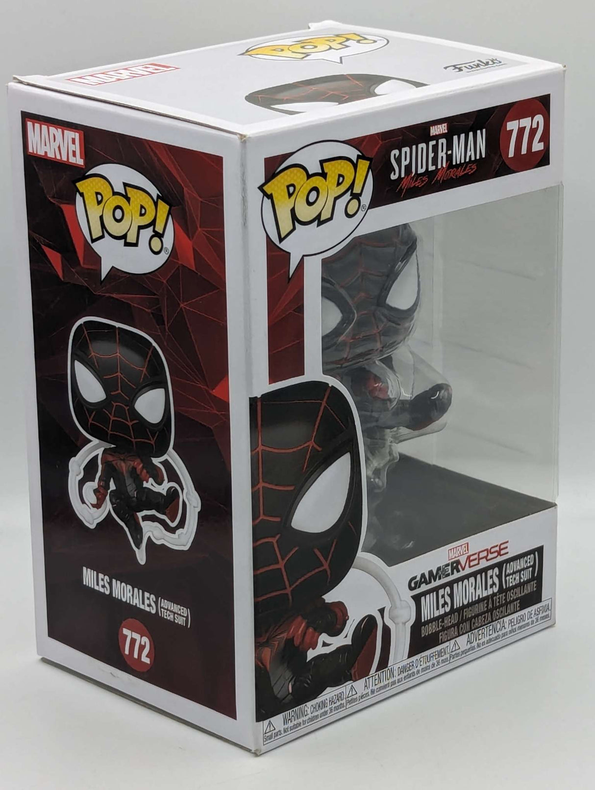 Funko Pop Marvel | Spider-Man | Miles Morales (Advanced Tech Suit) #772