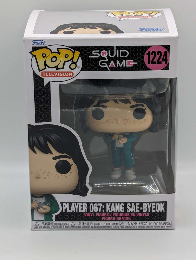 Damaged Box | Funko Pop Television | Netflix Squid Game | Player 067 Kang Sae-Byeok #1224