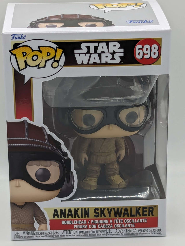 Funko Pop Star Wars | Episode 1 The Phantom Menace | Anakin Skywalker (Helmet) #698