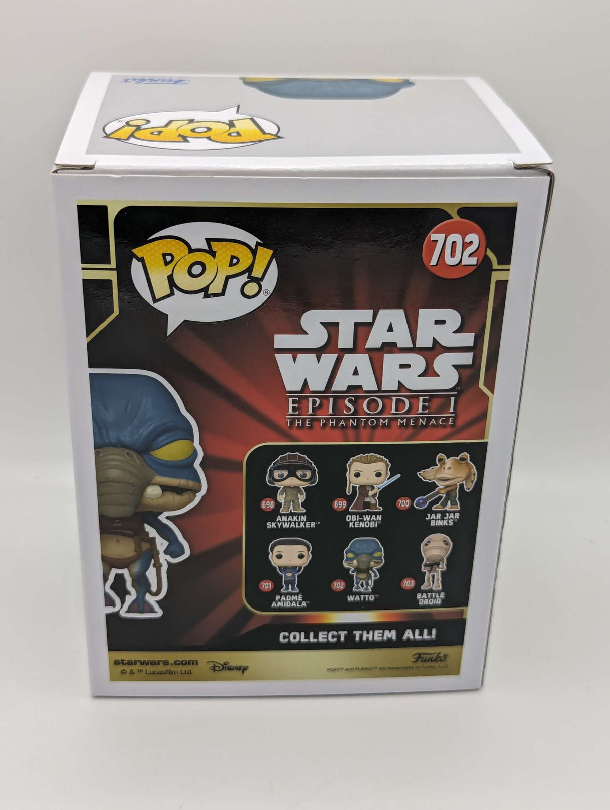 Funko Pop Star Wars | Episode 1 The Phantom Menace | Watto #702