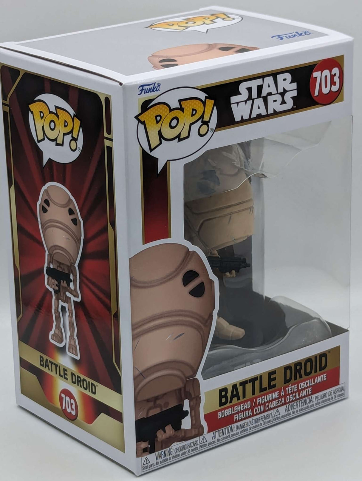 Funko Pop Star Wars | Episode 1 The Phantom Menace | Battle Droid #703