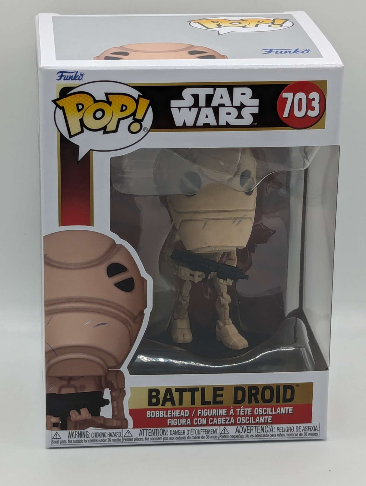 Funko Pop Star Wars | Episode 1 The Phantom Menace | Battle Droid #703