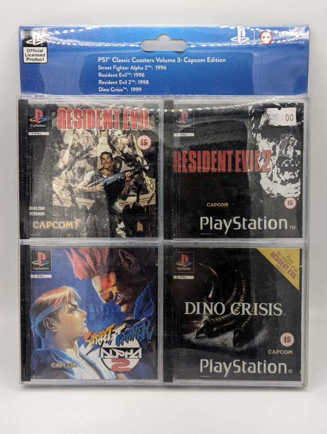 Official Capcom Resident Evil Coasters - Pack of 4