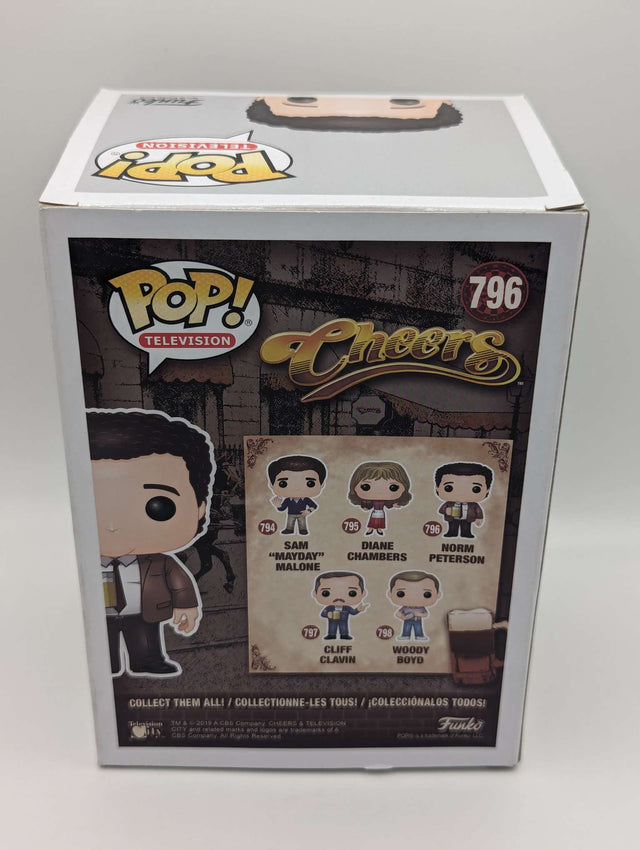 Damaged Box | Funko Pop Television | Cheers | Norm Peterson #796