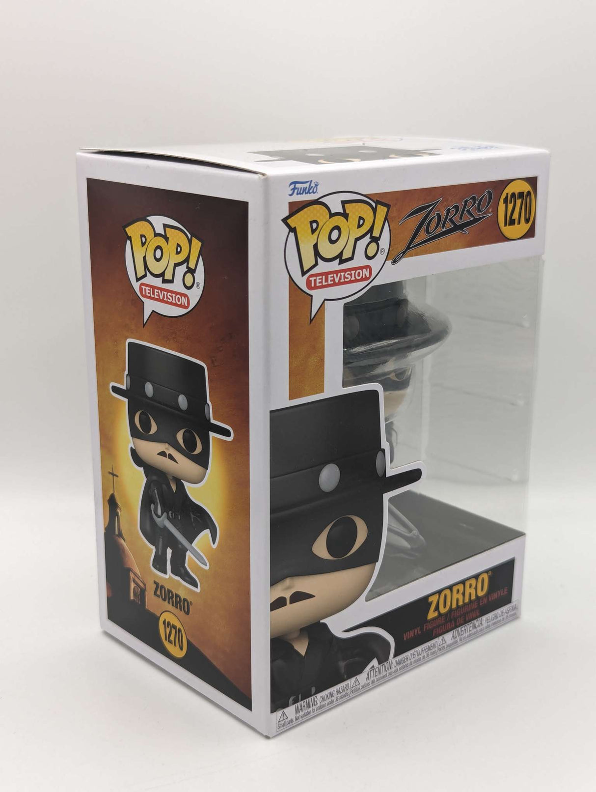 Damaged Box | Funko Pop Television | Zorro #1270