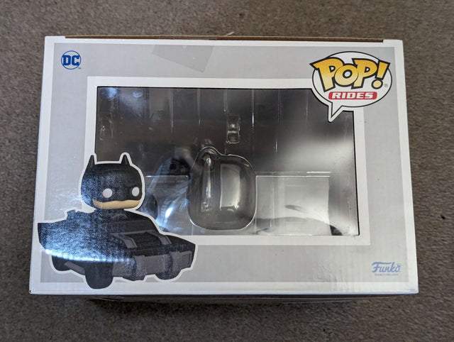 Damaged Box| Funko Pop Rides | Batman in Batmobile #282