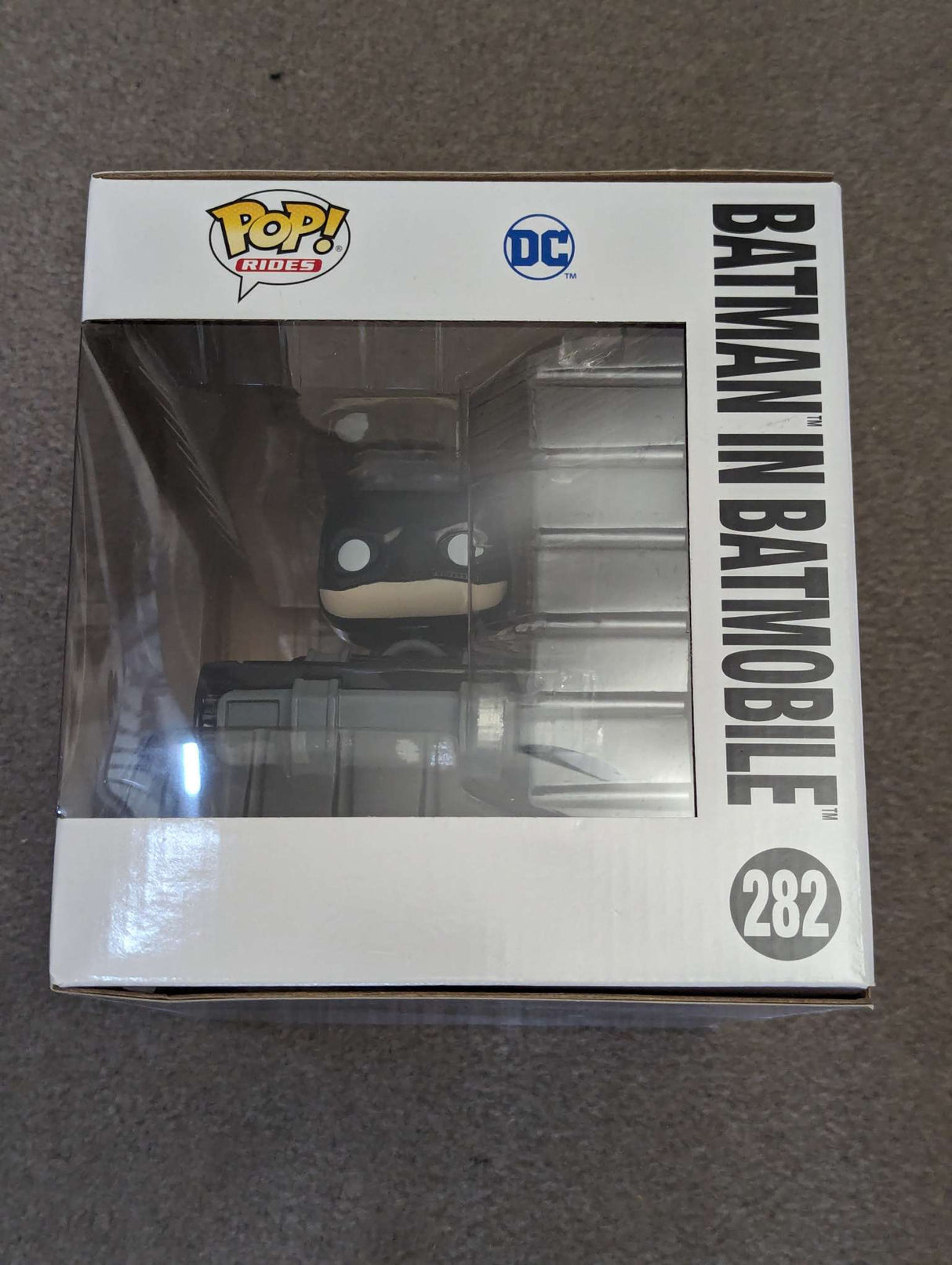 Damaged Box| Funko Pop Rides | Batman in Batmobile #282