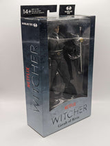 Damaged Box| The Witcher | Geralt of Rivia with Cloth Cape | 7 inch Figure | McFarlane Toys