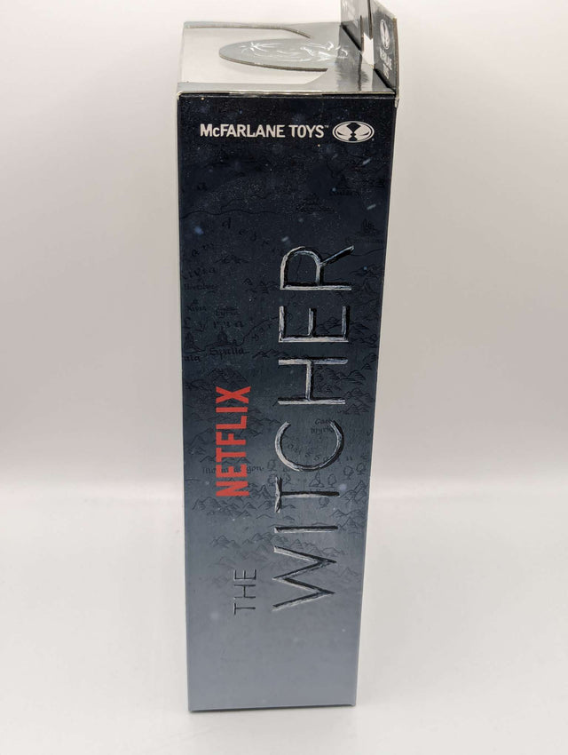 Damaged Box| The Witcher | Geralt of Rivia with Cloth Cape | 7 inch Figure | McFarlane Toys