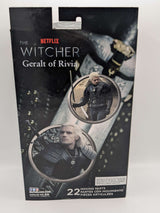 Damaged Box| The Witcher | Geralt of Rivia with Cloth Cape | 7 inch Figure | McFarlane Toys