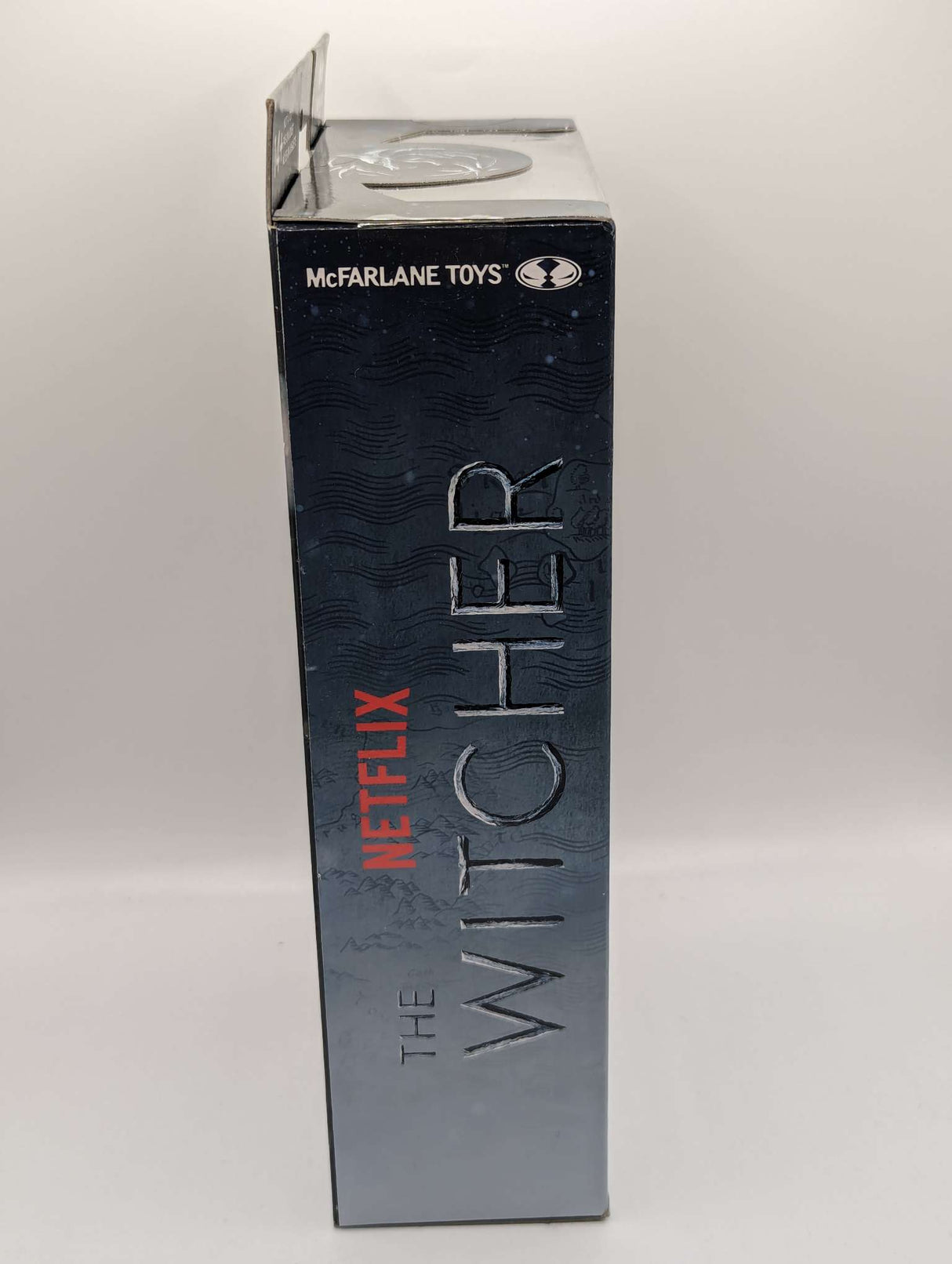 Damaged Box| The Witcher | Geralt of Rivia with Cloth Cape | 7 inch Figure | McFarlane Toys