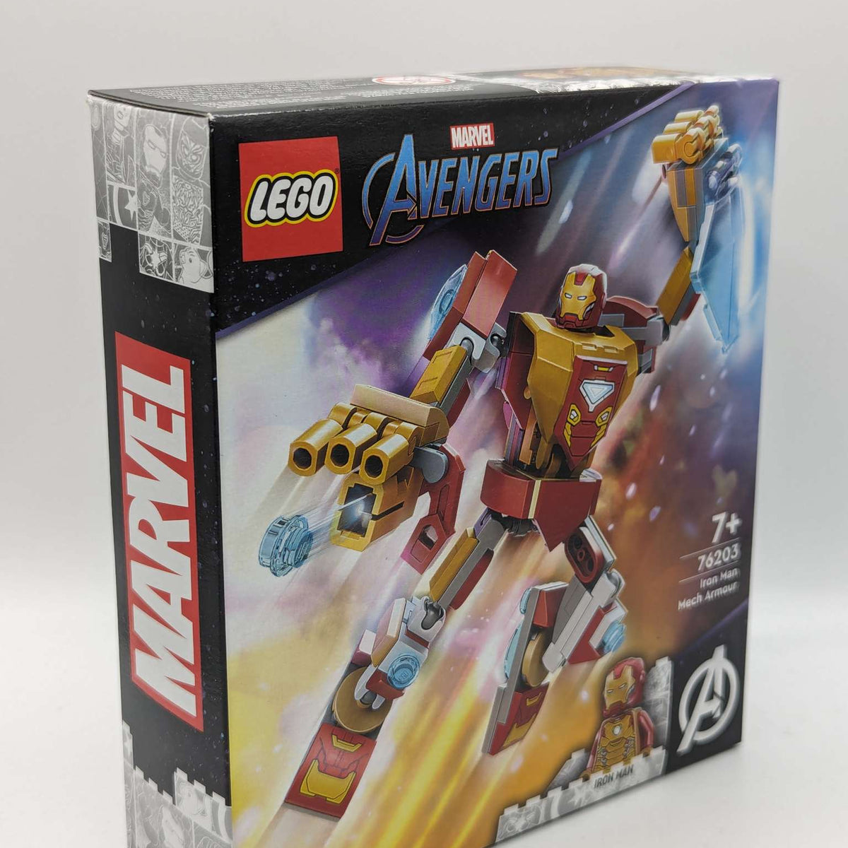 LEGO 76203 | Marvel Iron Man | Mech Armour Set | Avengers – JMToys.co.uk