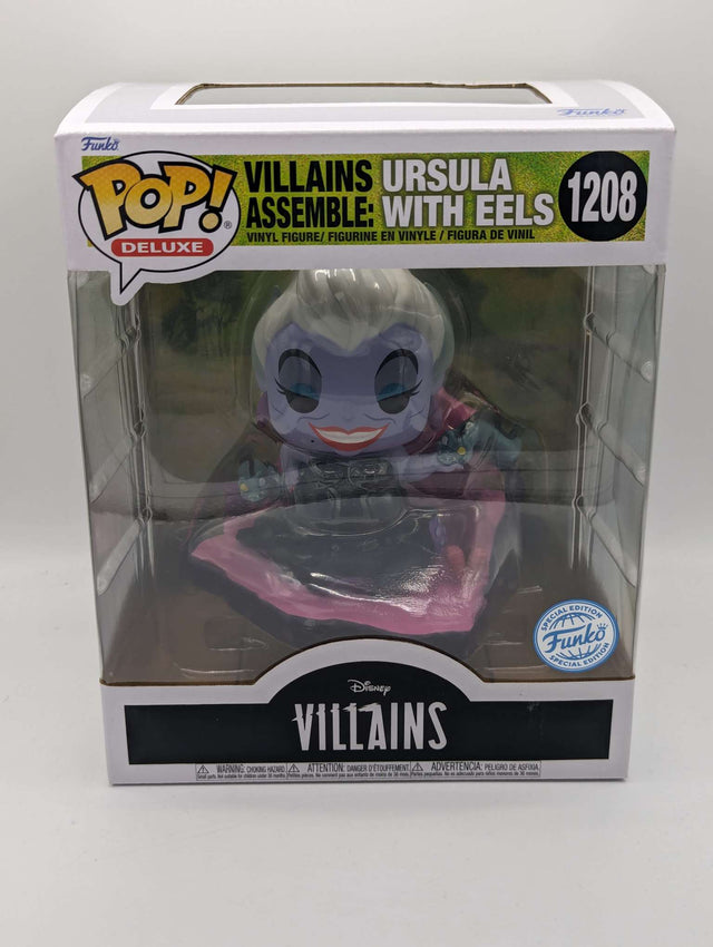 Funko Pop Deluxe | Disney Villains Assemble | Ursula with Eels #1208