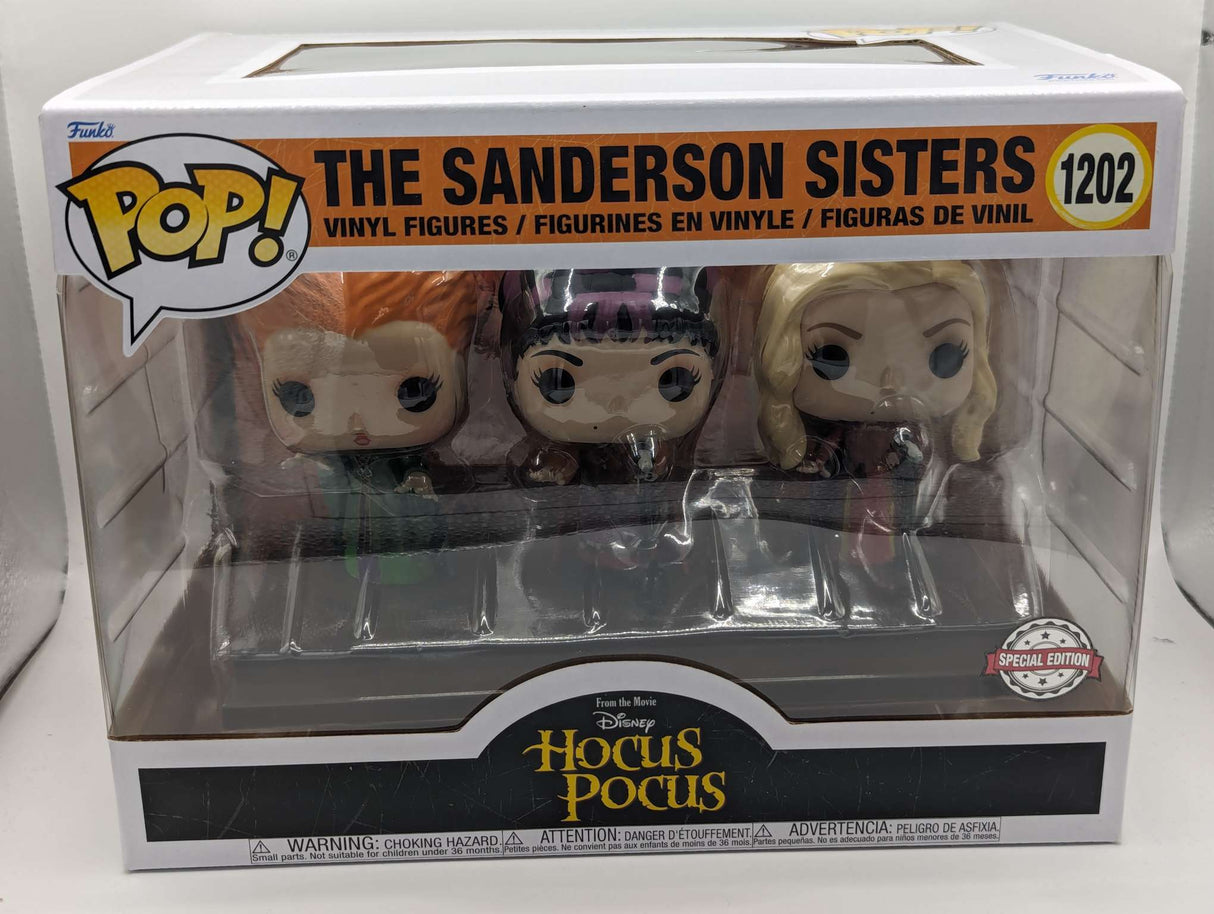 Funko Pop Movie Moments Disney | Hocus Pocus | The Sanderson Sisters #1202